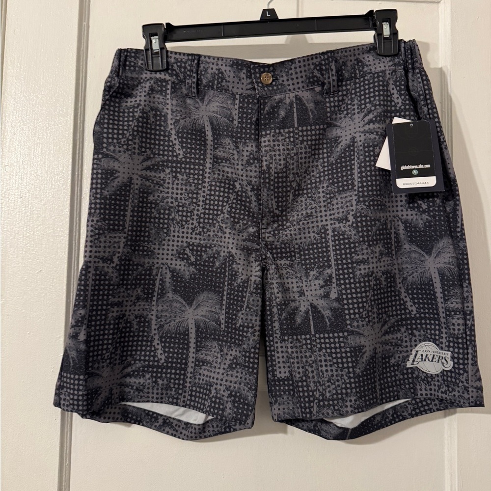 Lakers Palm Tree Shorts NWT large